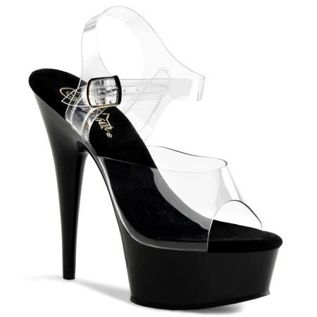 Zapatilla Pleaser Delight Negra