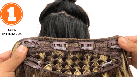 Extensión  Alisson 18" Sintéticas Tonos Rubios - TRY NOW - Imagen 2