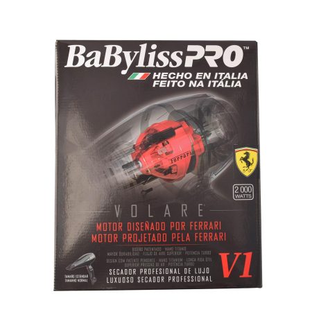 Secadora Volare V1 Roja BABFRV1 - BABYLISS - Imagen 2