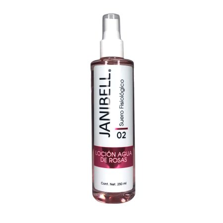 Loción Agua de Rosas 250ml - JANIBELL