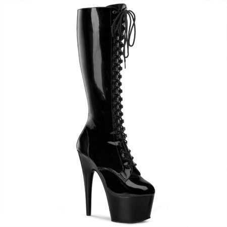 Bota Pleaser Adore Negro Talla Media