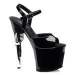 Zapatilla Pleaser Bondgirl Revolver Charol