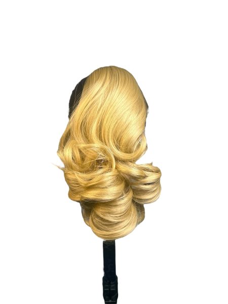 Coleta de Cabello Sintético -2184 Tonos Rubios - Imagen 3