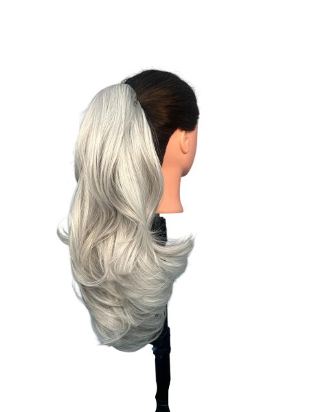 Chongo de Cabello Doble Vista 1155 - Tonos Canosos