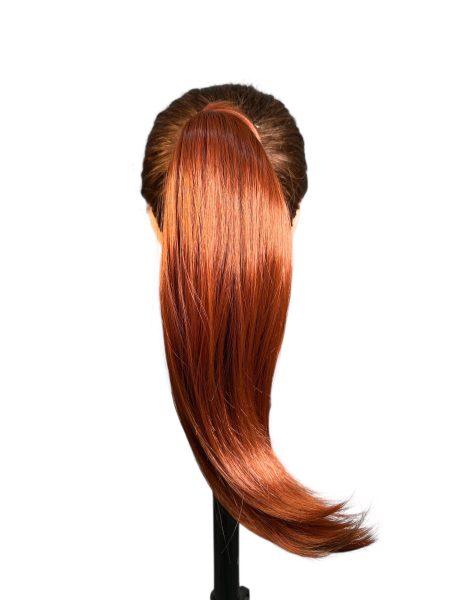 Chongo Pony 14" - Tonos Rojizos - Imagen 2