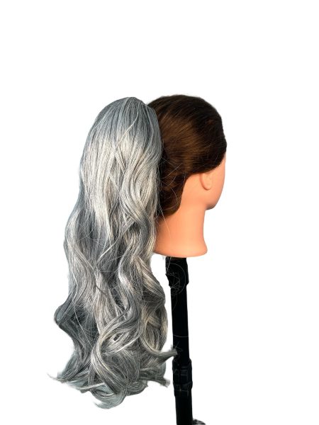 Coleta de Cabello Sintético - 1126 Tonos Canosos