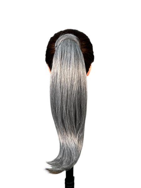 Chongo Pony 14" - Tonos Canosos - Imagen 2