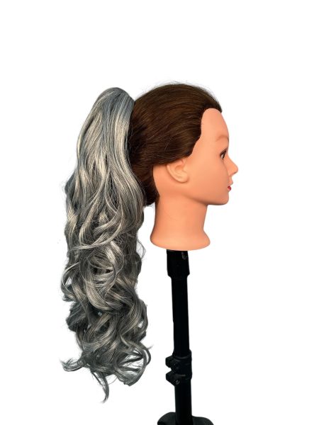 Coleta de Cabello Sintético - 1126 Tonos Canosos - Imagen 4