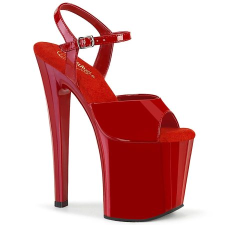 Zapatilla Pleaser Enchant Rojo